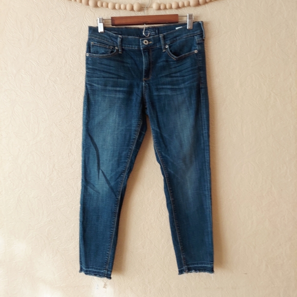 Lucky Brand Denim - Lucky Brand Brooke Capri Raw Released Hem Jeans Sz 8 / 29